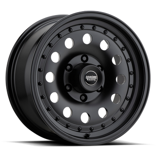 Change main image to: American Racing , Satin Black