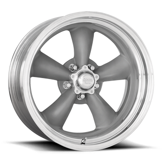 Change main image to: American Racing , Torq Thrust Gray w/Polished Lip