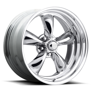 Change main image to: American Racing , Two-piece Chrome w/Polished Barrel