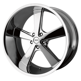 Change main image to: American Racing , Chrome