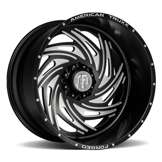 Change main image to: American Truxx , Matte Black/Milled