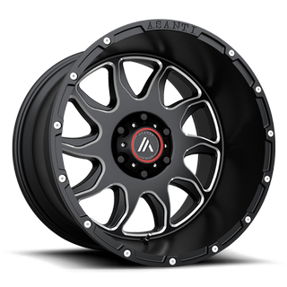 Change main image to: Asanti Off Road , Gloss Black Milled
