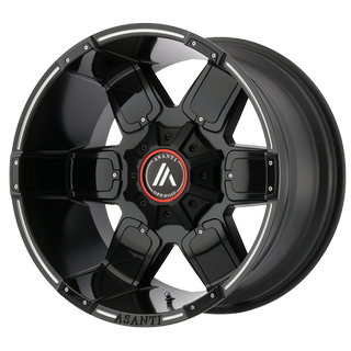 Change main image to: Asanti Off Road , Satin Black Milled
