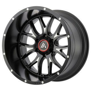 Change main image to: Asanti Off Road , Satin Black Milled