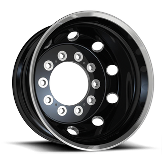 Change main image to: ATX , SATIN BLACK W/ POLISHED LIP - REAR OUTER