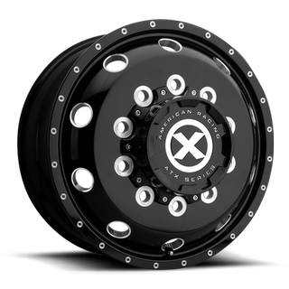 Change main image to: ATX , GLOSS BLACK MILLED - 9.0 FRONT