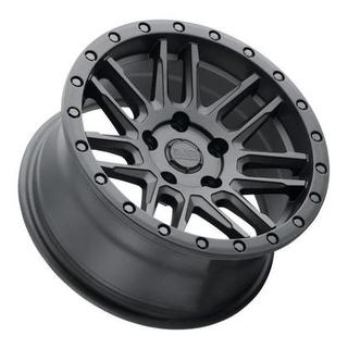 Change main image to: Black Rhino , Matte Brushed Gunmetal w/Black Bolts