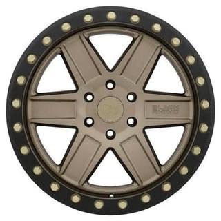 Change main image to: Black Rhino , Matte Bronze w/Black Lip Edge & Brass Bolts