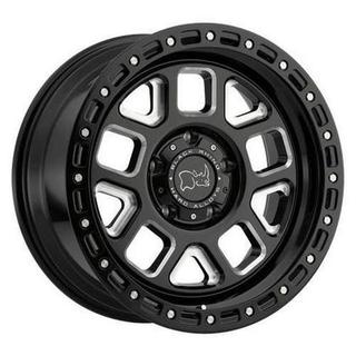 Change main image to: Black Rhino , Gloss Black w/Milled Spokes