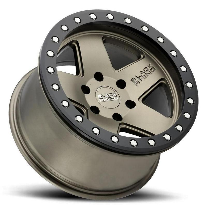 Crawler Beadlock Black Rhino Wheels Matte Black 5x4 5 5x114 3
