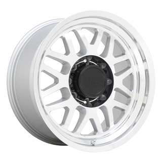 Change main image to: Black Rhino , Gloss Silver w/Mirror Face & Lip