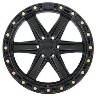 Change main image to: Black Rhino , Matte Black w/Brass Bolts