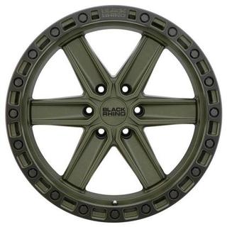 Change main image to: Black Rhino , Od Green w/Black Lip Edge & Black Bolts