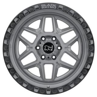 Change main image to: Black Rhino , Battleship Gray w/Blk Lip Edge & Blk Bolts