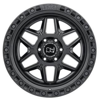 Change main image to: Black Rhino , Matte Black w/Blk Bolts
