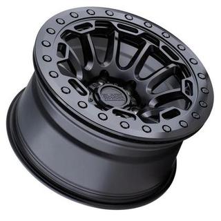 Change main image to: Black Rhino , Matte Black w/Black Bolts