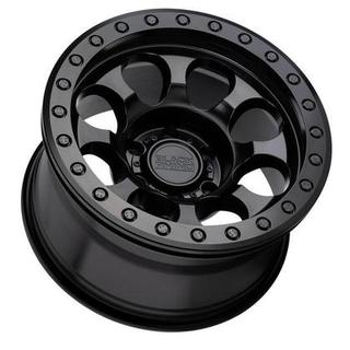 Change main image to: Black Rhino , Matte Black w/Black Ring & Black Bolts