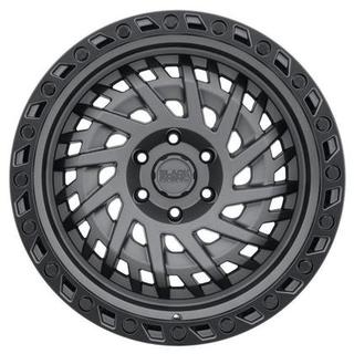 Change main image to: Black Rhino , Matte Gunmetal w/Black Lip Edge