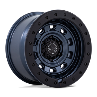 Change main image to: Black Rhino , Metallic Blue w/Matte Black Lip