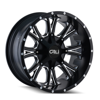 Change main image to: Cali Off-Road , Satin Black/milled Spokes