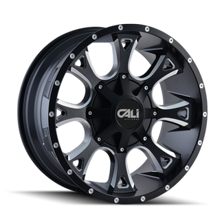 Change main image to: Cali Off-Road , Satin Black/milled Spokes