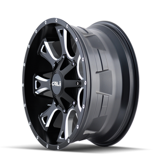 Change main image to: Cali Off-Road , Satin Black/milled Spokes
