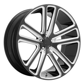 Change main image to: DUB , Gloss Black Milled