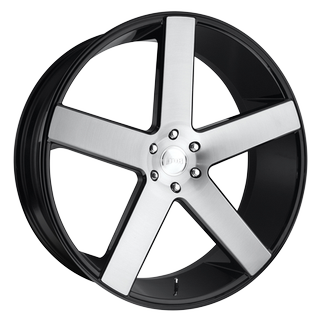 Change main image to: DUB , Gloss Black Brushed