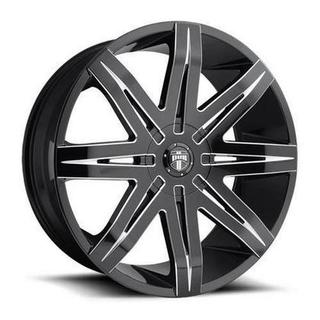 Change main image to: DUB , Gloss Black Milled