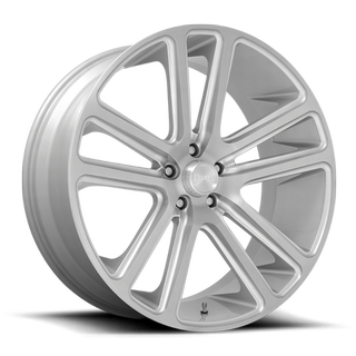 Change main image to: DUB , Gloss Silver Brushed Face