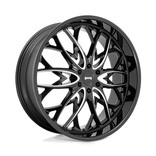 Change main image to: DUB , Gloss Black Milled