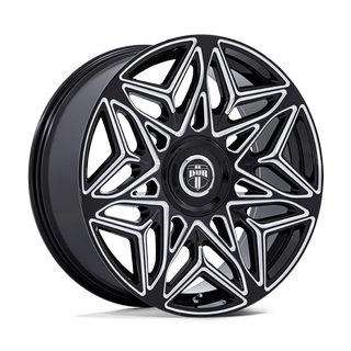 Change main image to: DUB , Gloss Black Milled