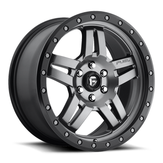 Change main image to: Fuel , Matte Gun Metal Black Bead Ring