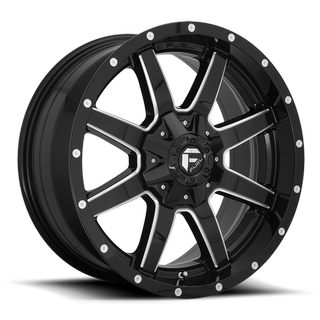 Change main image to: Fuel , Gloss Black Milled