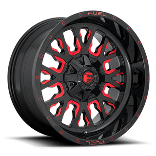 Change main image to: Fuel , Gloss Black Red Tinted Clear