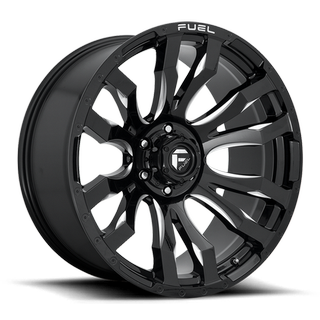 Change main image to: Fuel , Gloss Black Milled