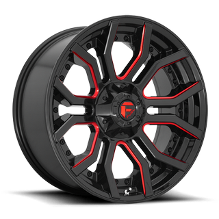 Change main image to: Fuel , Gloss Black Red Tinted Clear