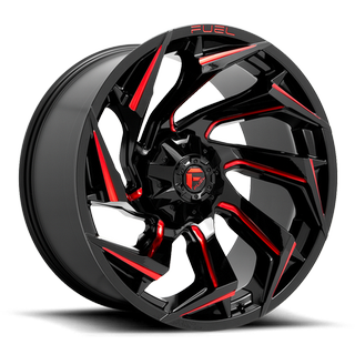 Change main image to: Fuel , GLOSS BLACK MILLED W/ RED TINT