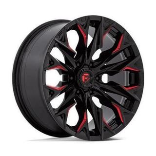 Change main image to: Fuel , Gloss Black Milled w/Candy Red