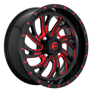 Change main image to: Fuel UTV , Gloss Black Red Tinted Clear