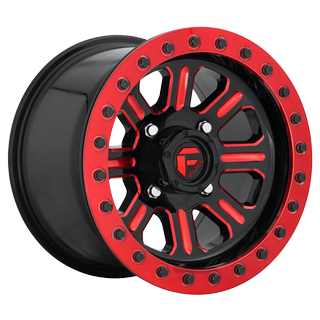 Change main image to: Fuel UTV , Gloss Black Red Tinted Clear