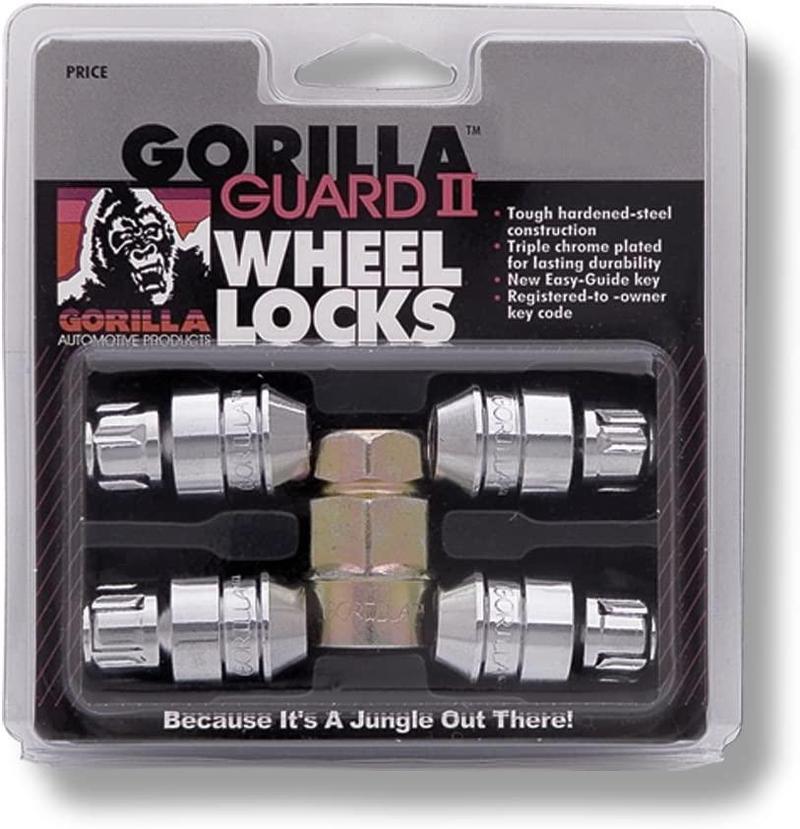 Gorilla Automotive : Locking Lug Nuts Chrome Guard II