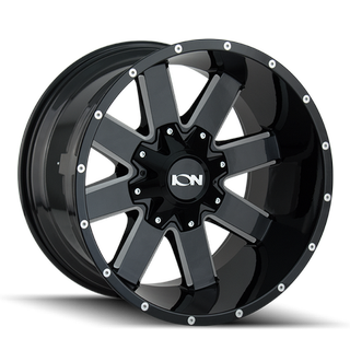 Change main image to: ION , Gloss Black/Milled Spokes