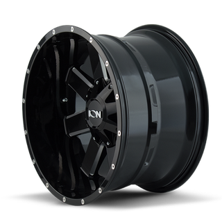 Change main image to: ION , Gloss Black/Milled Spokes