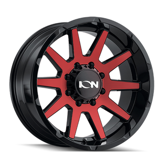 Change main image to: ION , Gloss Black/Red Machined