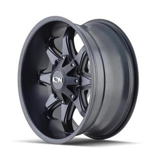 Change main image to: ION , Satin Black/Milled Spokes