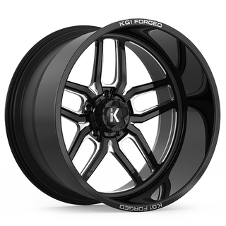 Change main image to: KG1 Forged , Gloss Black Milled