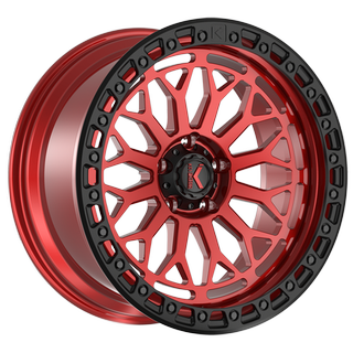 Change main image to: KG1 Forged , Candy Red Matte Black Ring