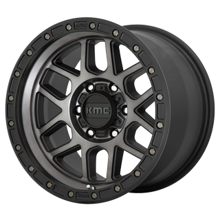 Change main image to: KMC , Satin Black With Gray Tint