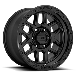 Change main image to: KMC , Satin Black w/Gloss Black Lip